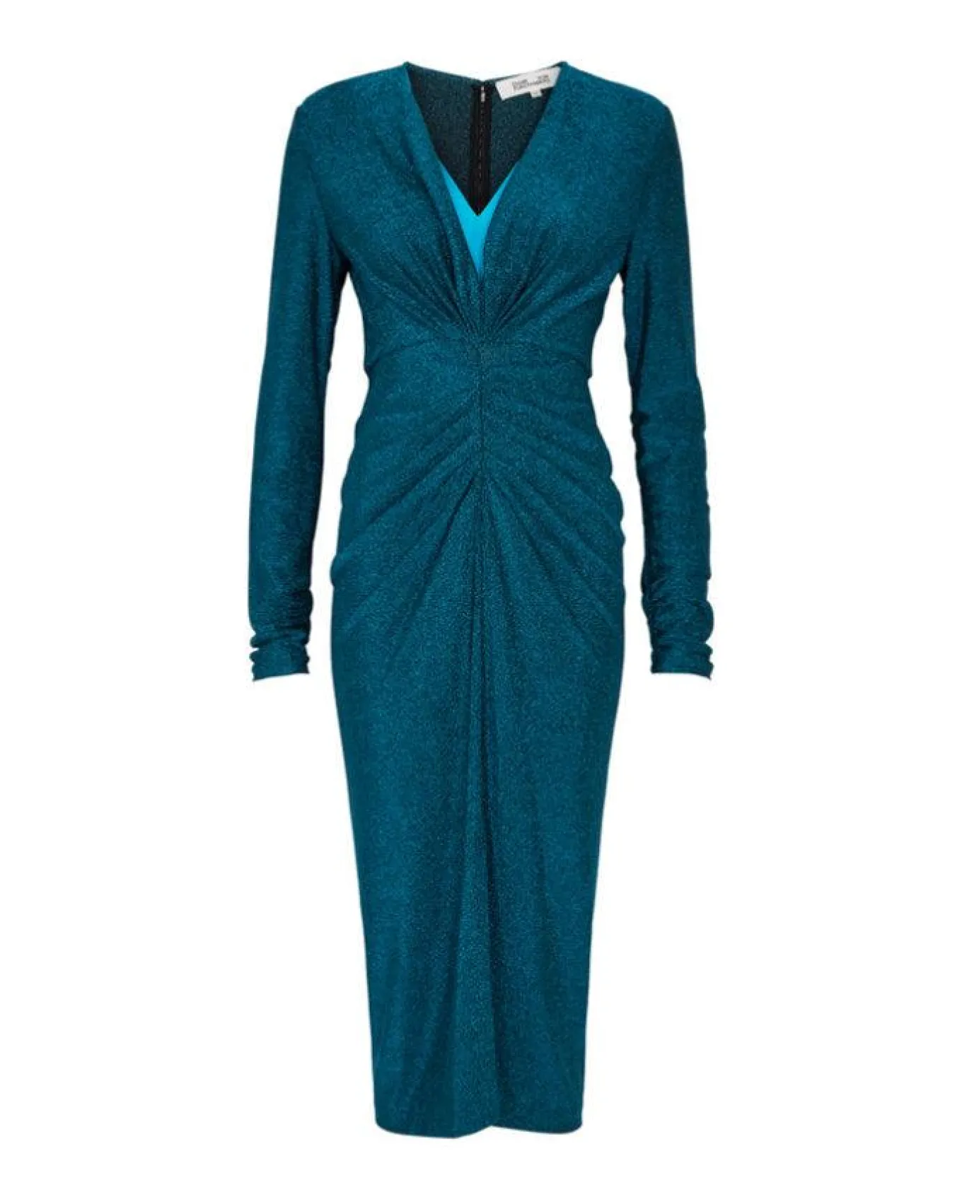 DVF Hades Metallic Dress