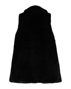 Echo Sheared Faux Mink Longline Vest