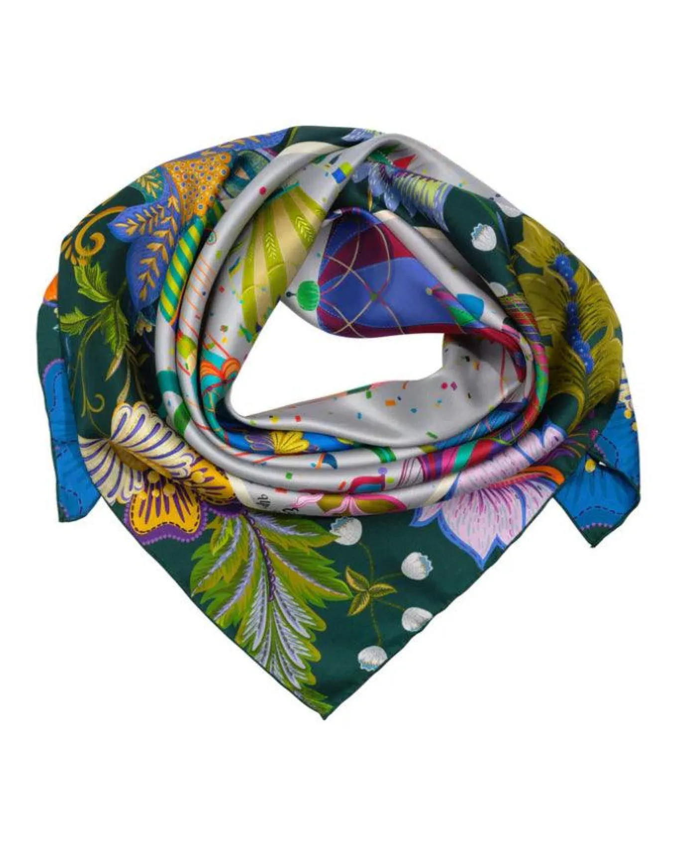 Echo Up Up And Away Silk Scarf