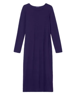 Eileen Fisher Jewel Neck Long Dress