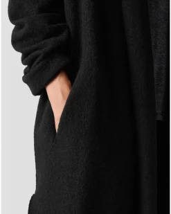 Eileen Fisher Lightweight Boiled Wool Icon Coat