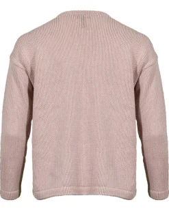 Eileen Fisher Peruvian Organic Cotton Cord Jersey V-Neck Sweater