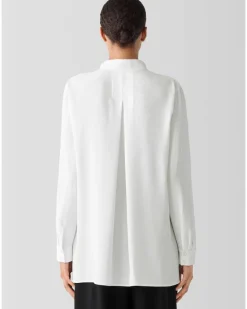 Eileen Fisher Stand Collar Tunic