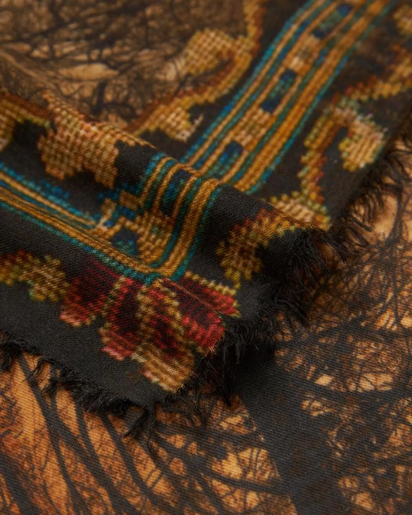 Faliero Sarti Trees Scarf