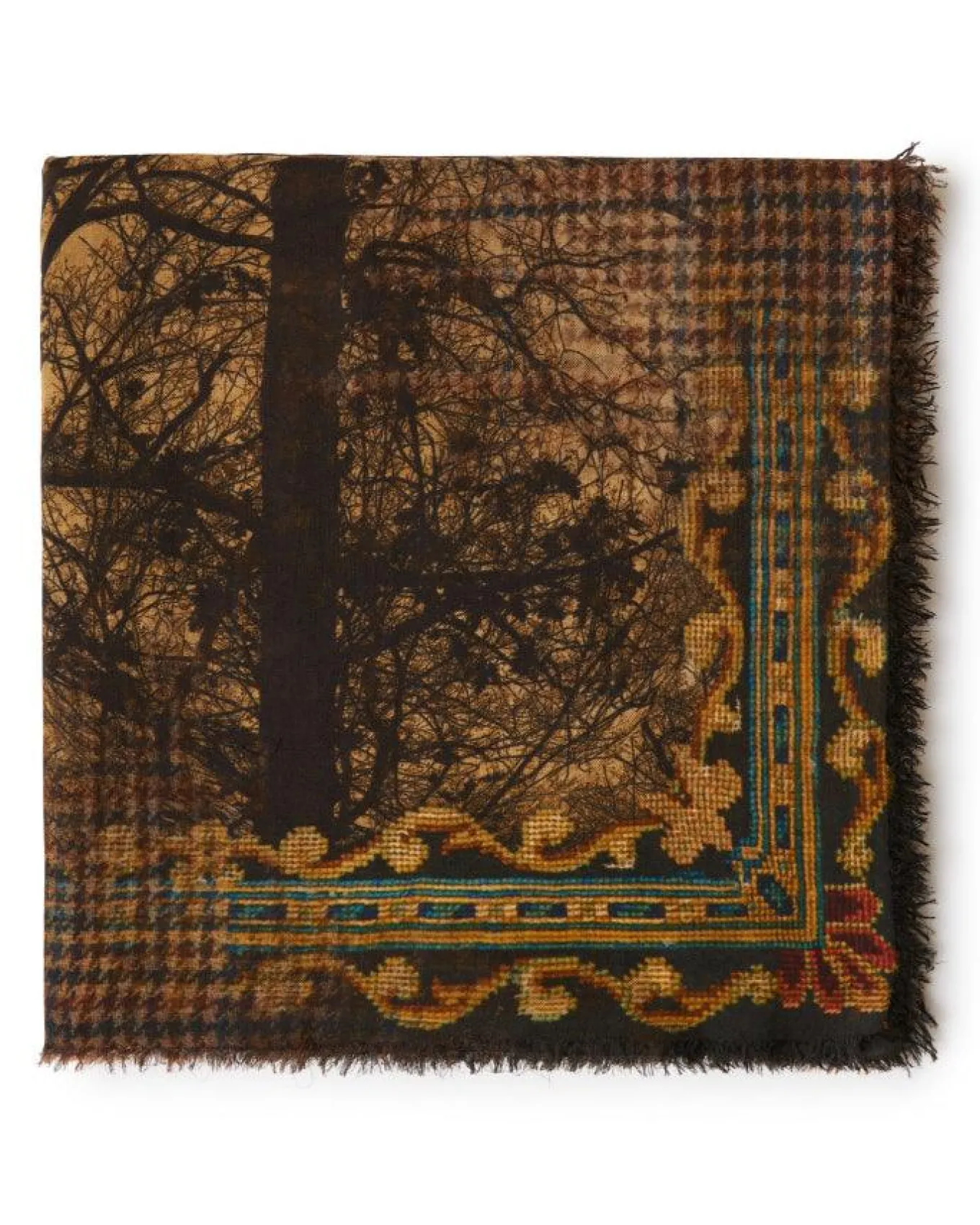 Faliero Sarti Trees Scarf