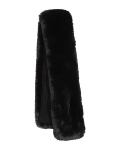 Faux Fur Pull Through Scarf