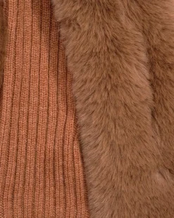 Faux Fur Pull Through Scarf