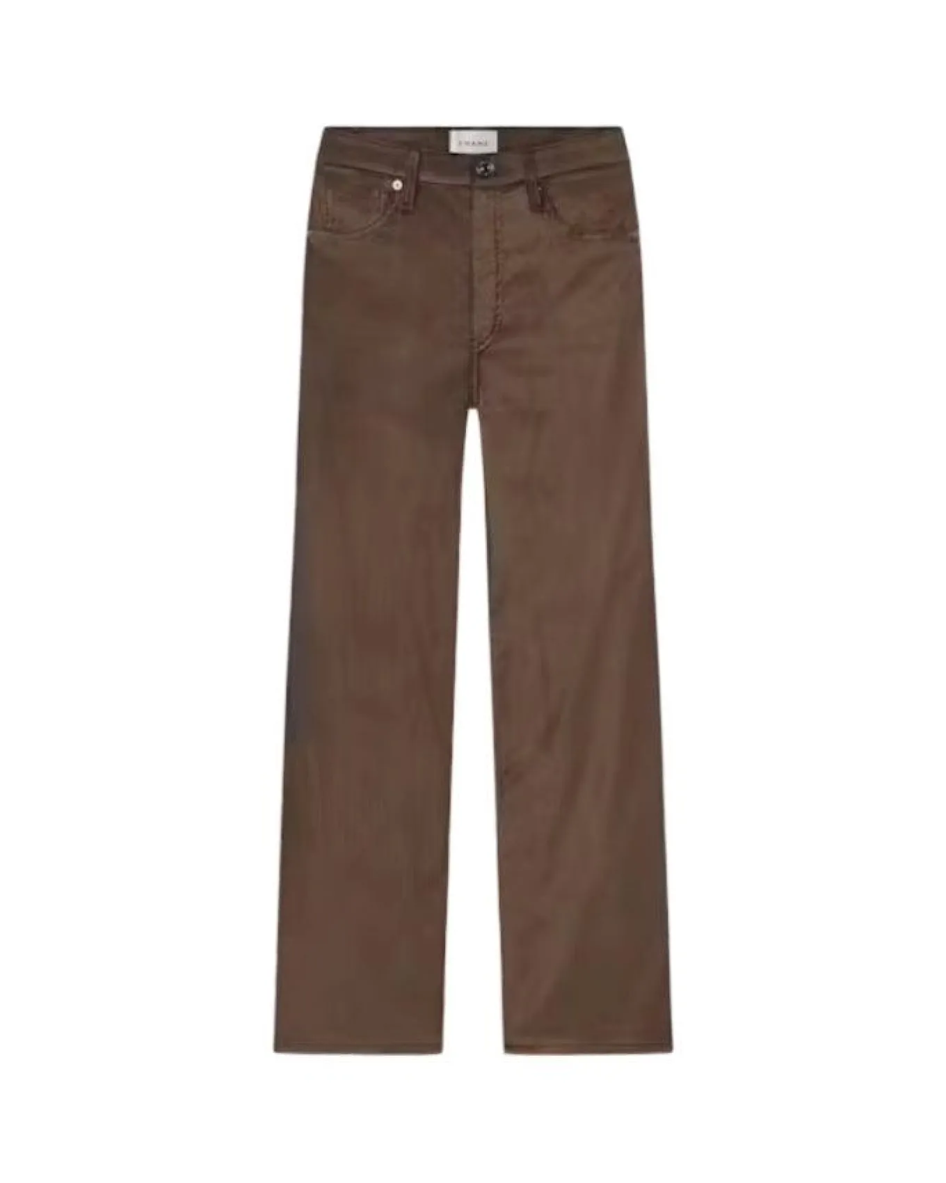 Frame Le Sleek Straight Velveteen Pant