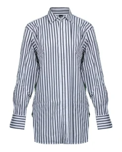 Hugo Boss Berry Saturday Striped Slim Shirt