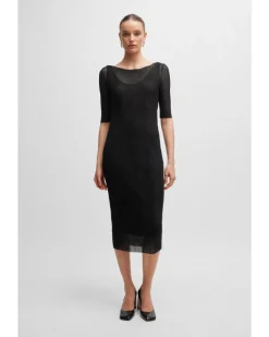 Hugo Boss Evibini Tulle Dress