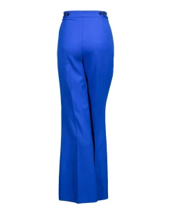 Hugo Talia Long Wool Twill Fit Flared Pants