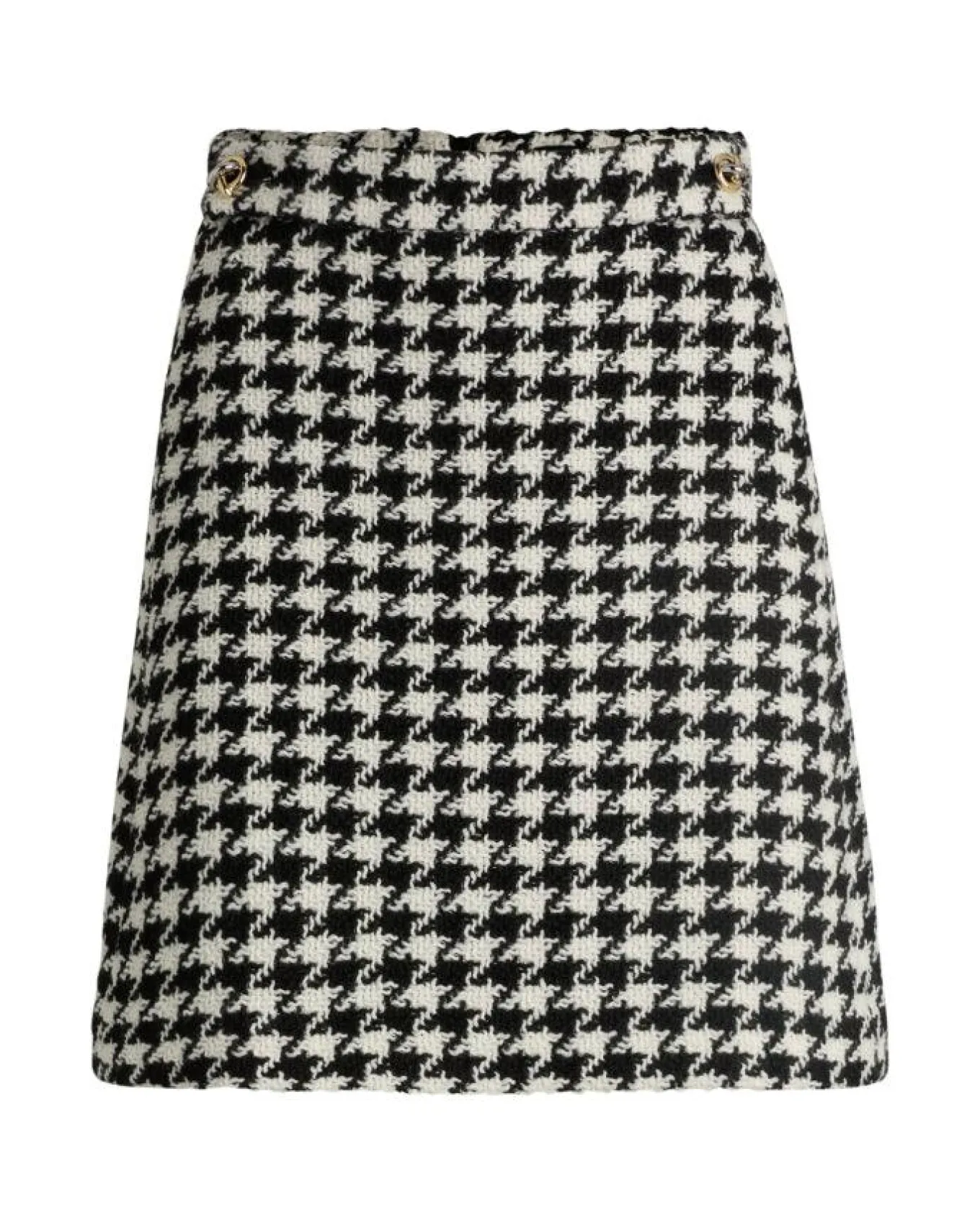 Hugo Vupita Houndstooth Mini Skirt