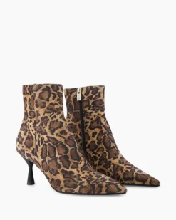 Ide Animal Print Bootie