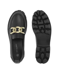 Ilse Jacobsen Miley Leather Platform Loafer