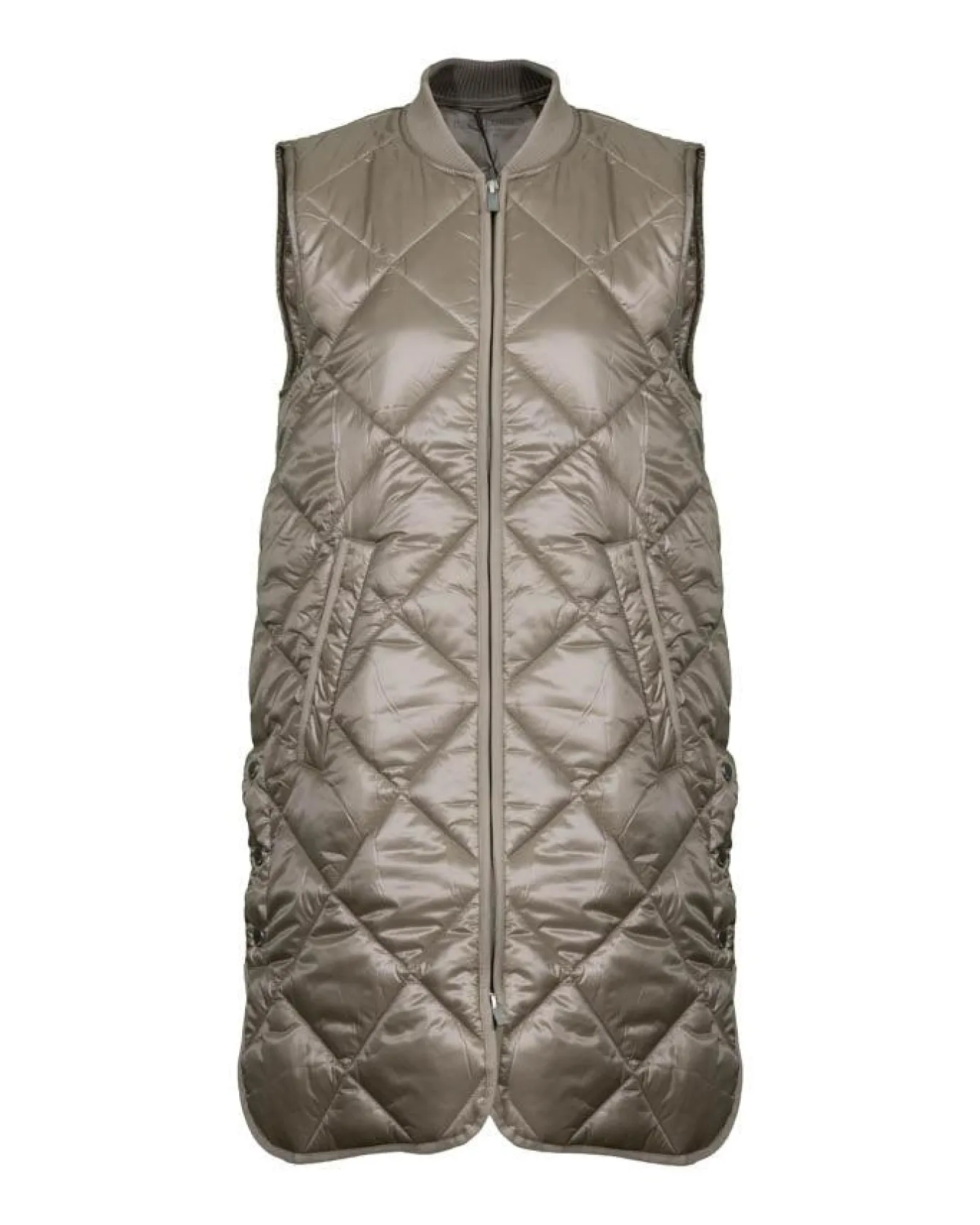 Ilse Jacobsen Pearl01 Qulted Long Vest
