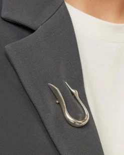 Jenny Bird Lisieux Brooch Silver