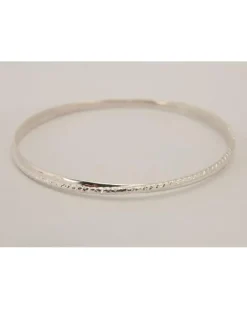 Karyn Chopik Silver Grecian Twist Bangle