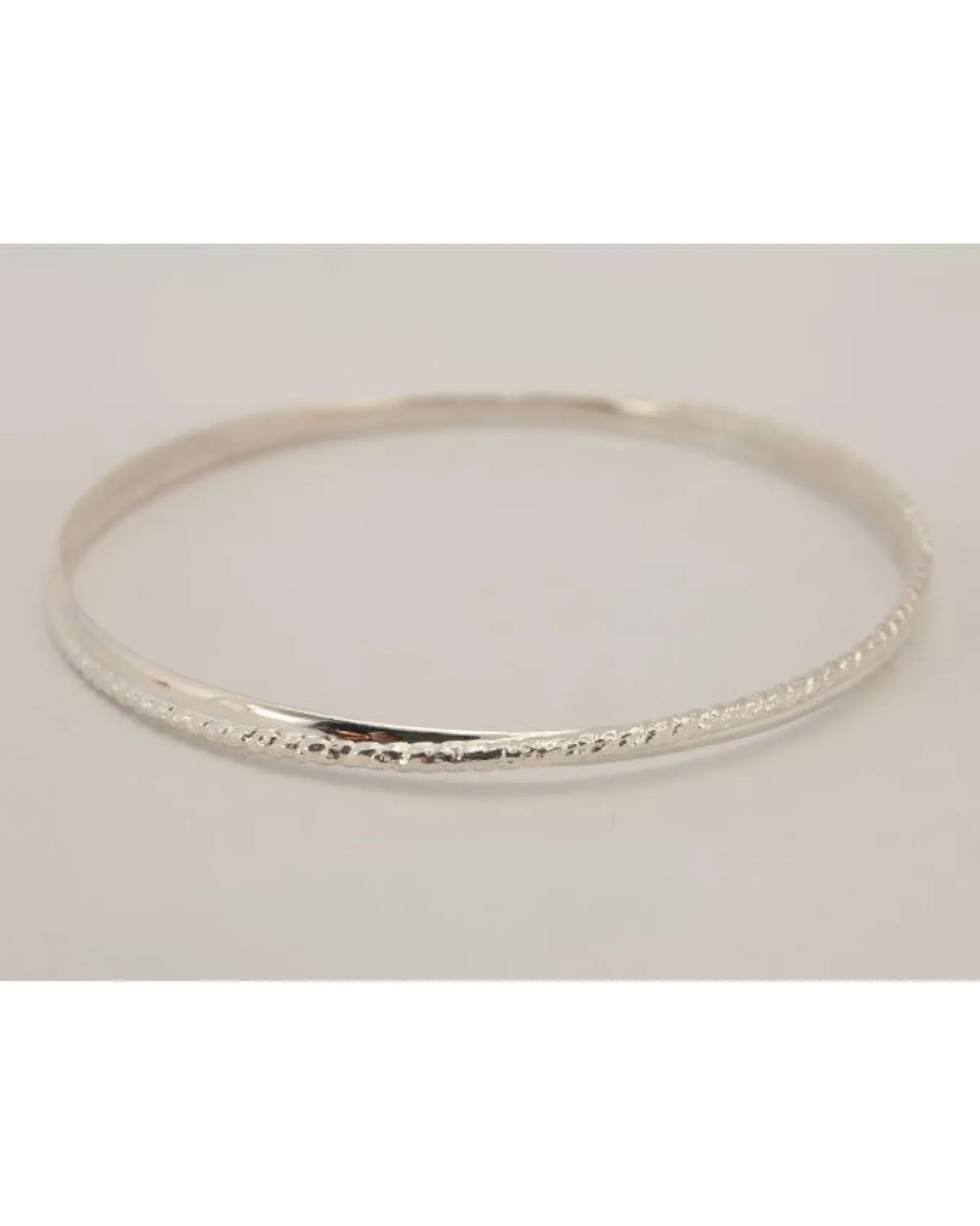 Karyn Chopik Silver Grecian Twist Bangle