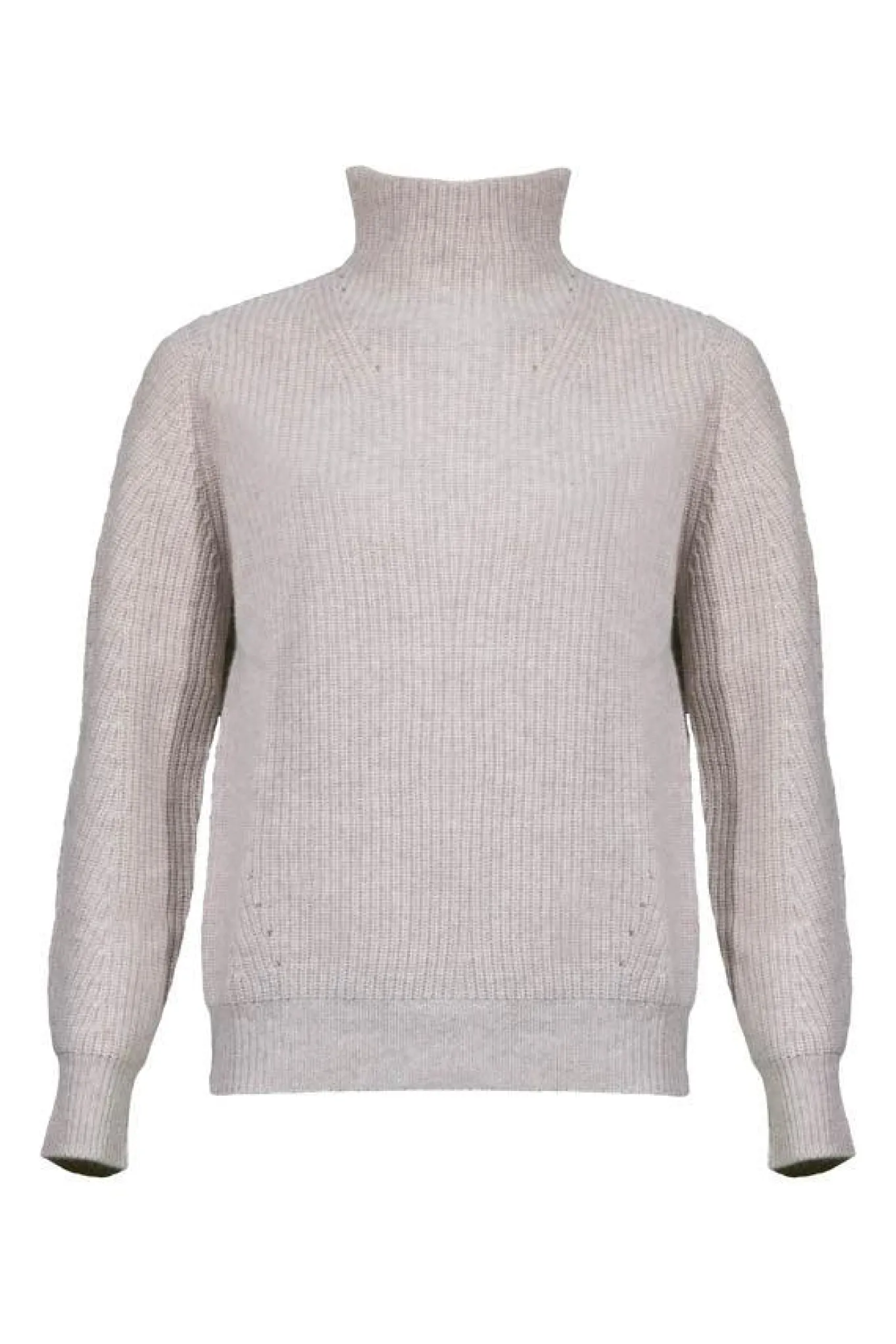 Kinross Cashmere Fashioned Cashmere Funnel Neck Pullover
