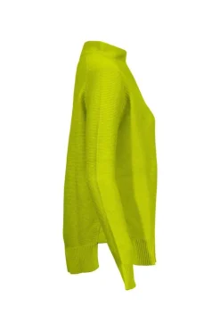 Kinross Cashmere Garter Funnel Neck Pullover