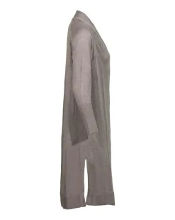 Kinross Cashmere Linen Duster Cardigan