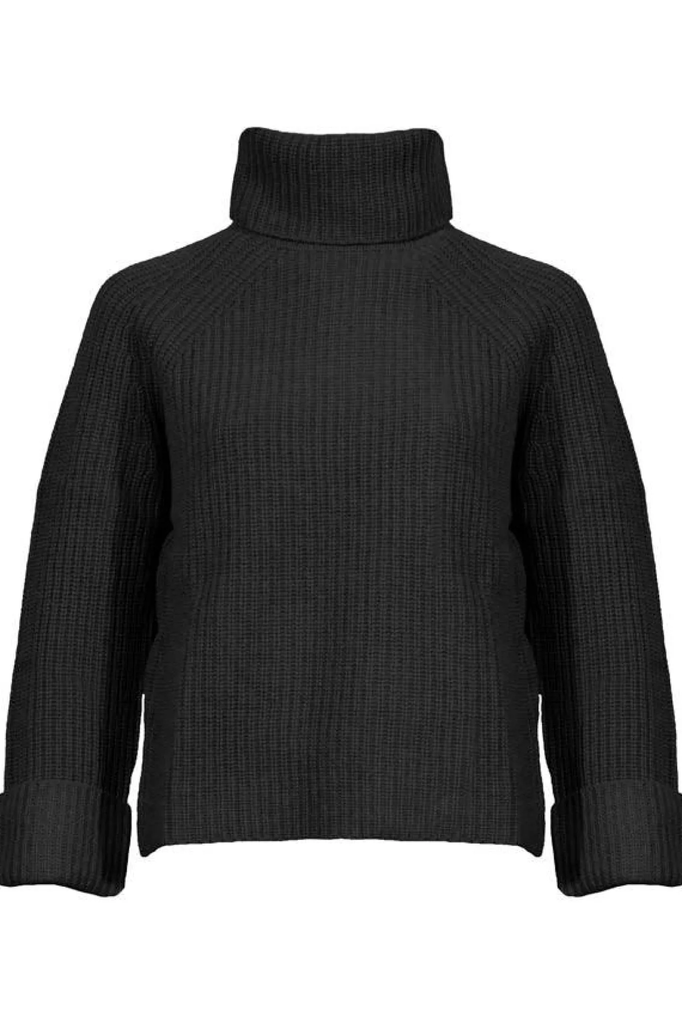 Kinross Cashmere Luxe Rib Knit Turtleneck