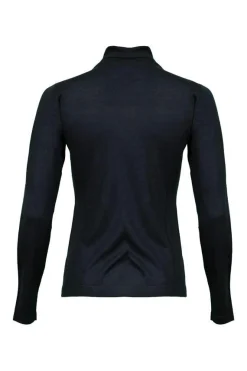 Kinross Cashmere Seamed Funnel Neck Pullover