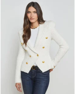L'Agence Bethany Knit Blazer