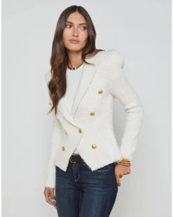 L'Agence Bethany Knit Blazer