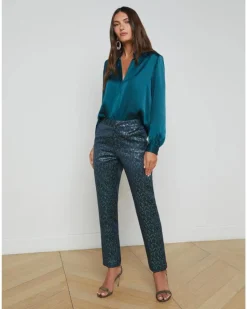 L'Agence Bianca Silk Blouse