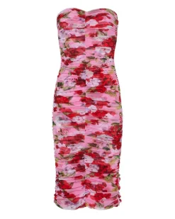 L'Agence Caprice Midi Dress