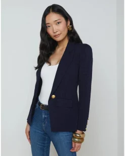 L'Agence Chamberlain Knit Blazer