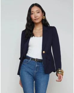 L'Agence Chamberlain Knit Blazer