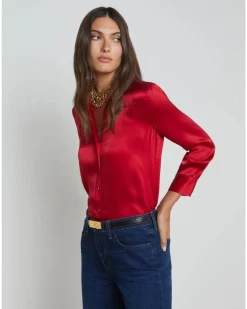 L'Agence Dani 3/4 Sleeve Blouse