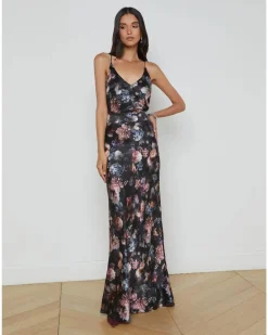 L'Agence Gabriella Floral Silk Camisole
