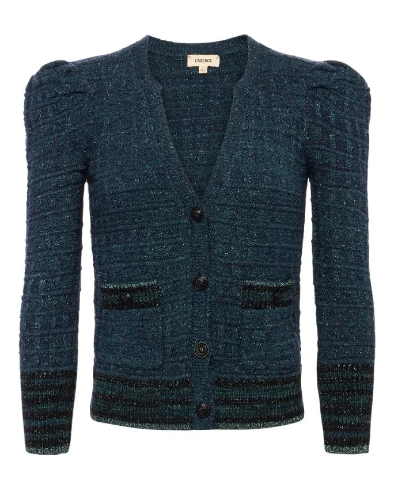 L'Agence Jenni Waffle Stitch Cardi