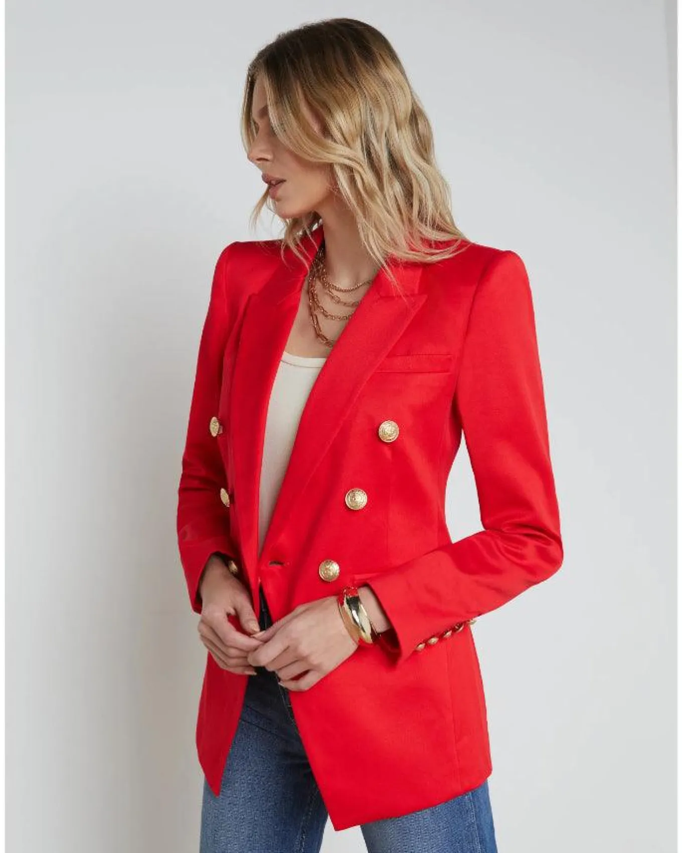 L'Agence Kendi Long Blazer