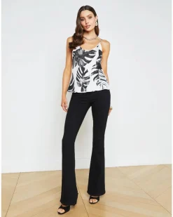 L'Agence Lexi Palm Leaves Camisole