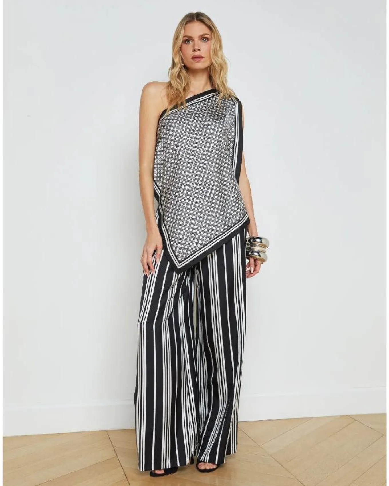 L'Agence Oskar Scarf Top