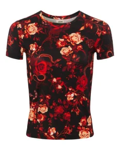 L'Agence Ressi Baroque Floral Tee