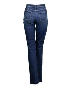 L'Agence Ruth Straight Leg Raw Hem Jeans