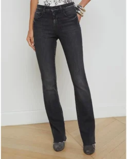 L'Agence Ruth Straight Leg Jeans