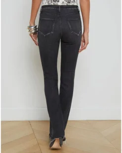 L'Agence Ruth Straight Leg Jeans