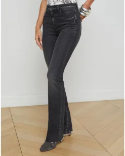 L'Agence Ruth Straight Leg Jeans