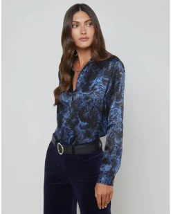 L'Agence Tyler Rococo Toile Blouse