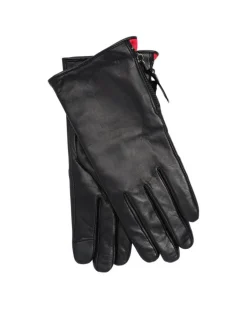 Leather Glove With Zipper