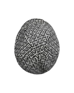 Lillie and Cohoe Dyllan Mohair Check Hat