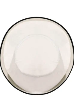 Lillie and Cohoe Pamela Hat Black Trim