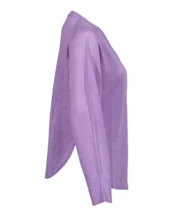 Linen V-Neck Pullover