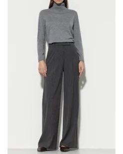 Luisa Cerano Cashmere Blend Wide Leg Pant